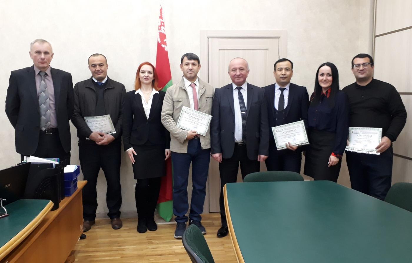 Научная стажировка узбекских коллег